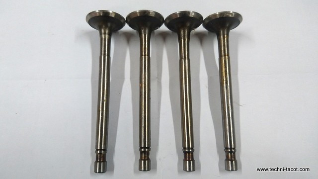 soupape x 4 - Ø29x8x107 - échappement Simca Aronde Ariane moteur Flash